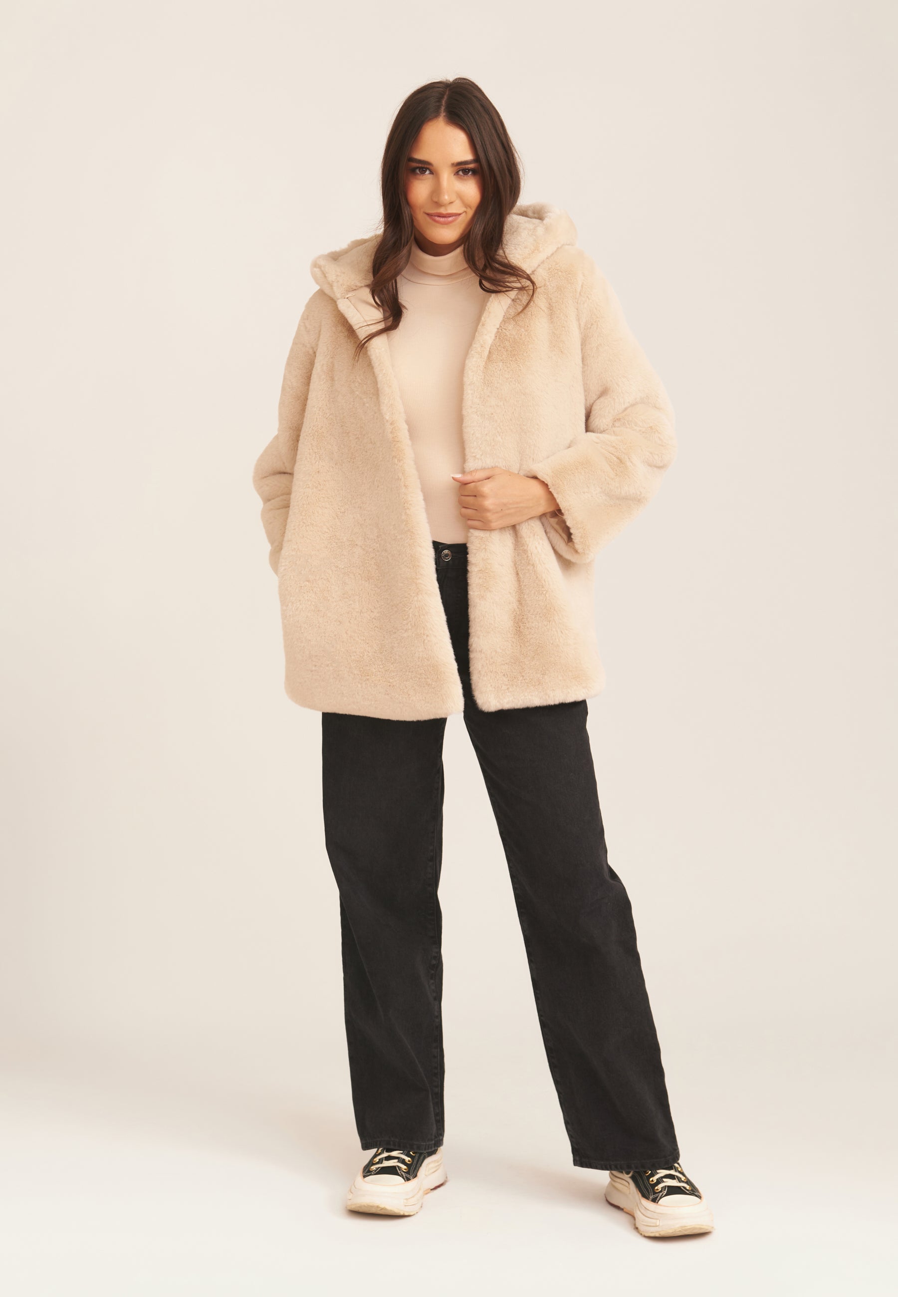 Faux Fur Coats & Jackets – Gini London