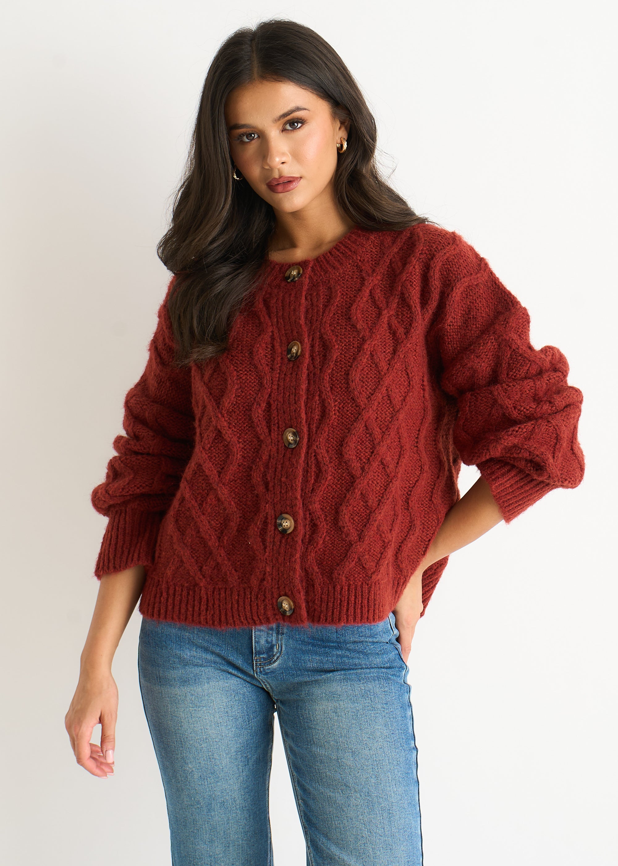 Cable Knit Cardigan