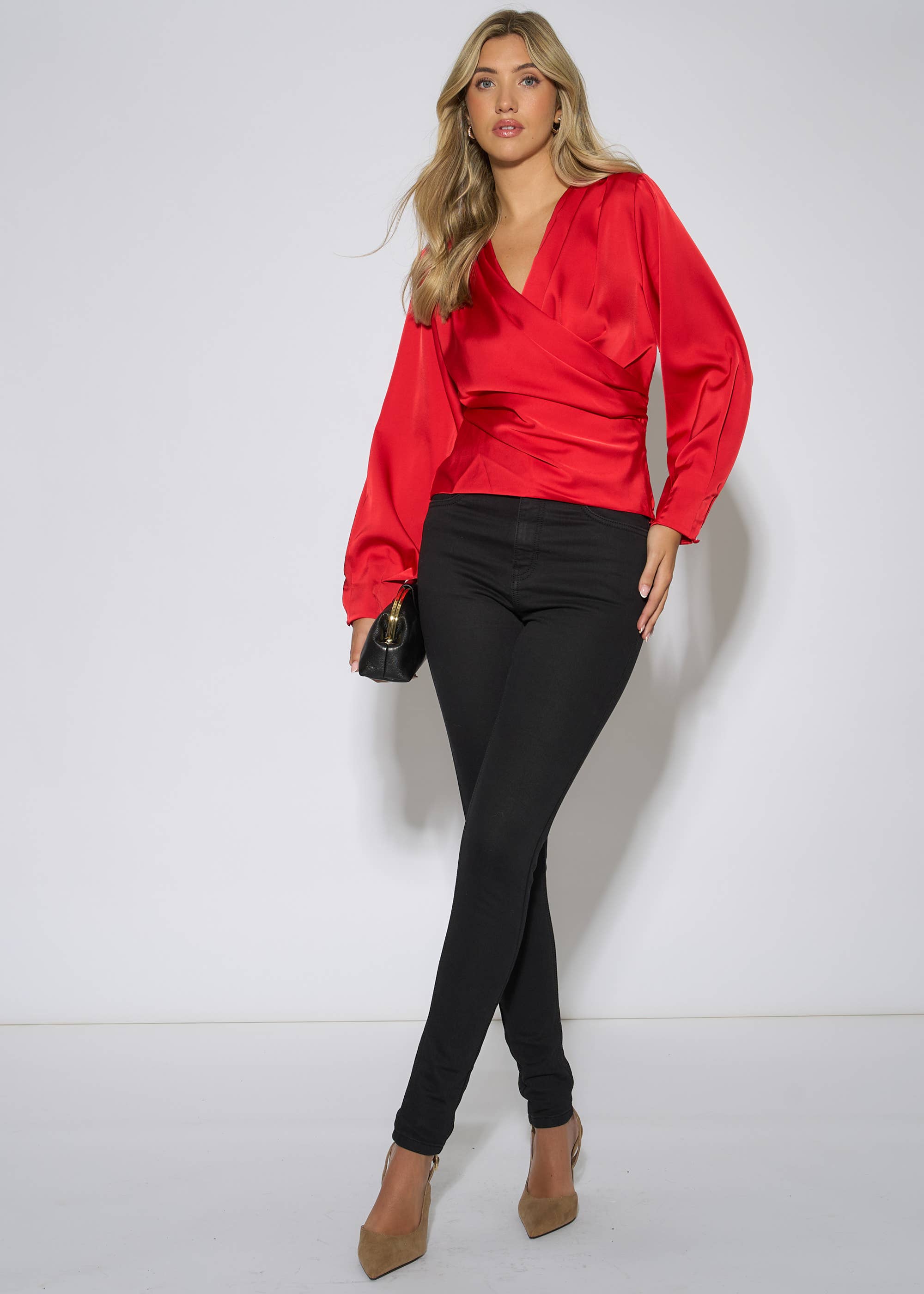 Black Stretch Slim Fit Casual Jeggings