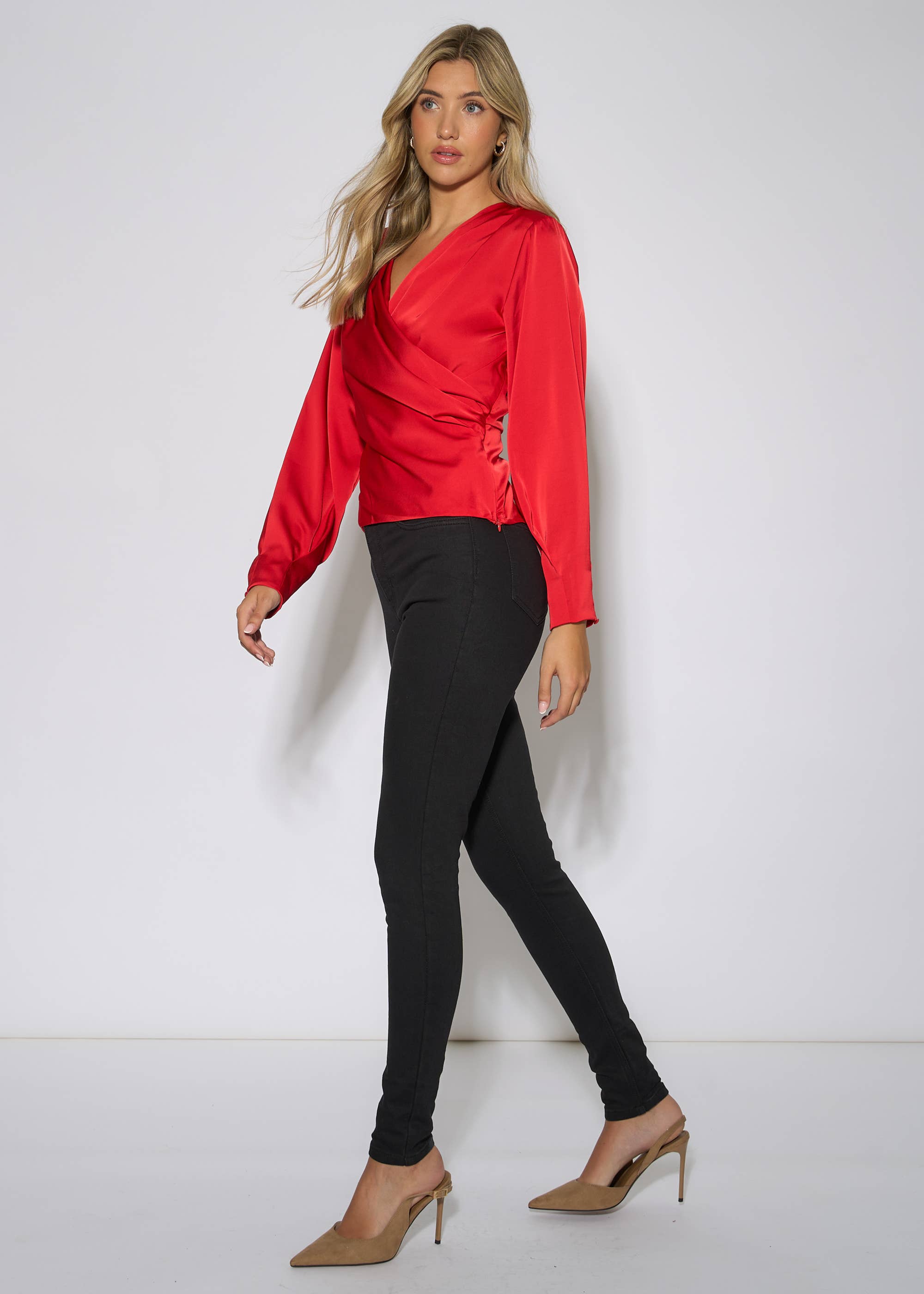 Black Stretch Slim Fit Casual Jeggings
