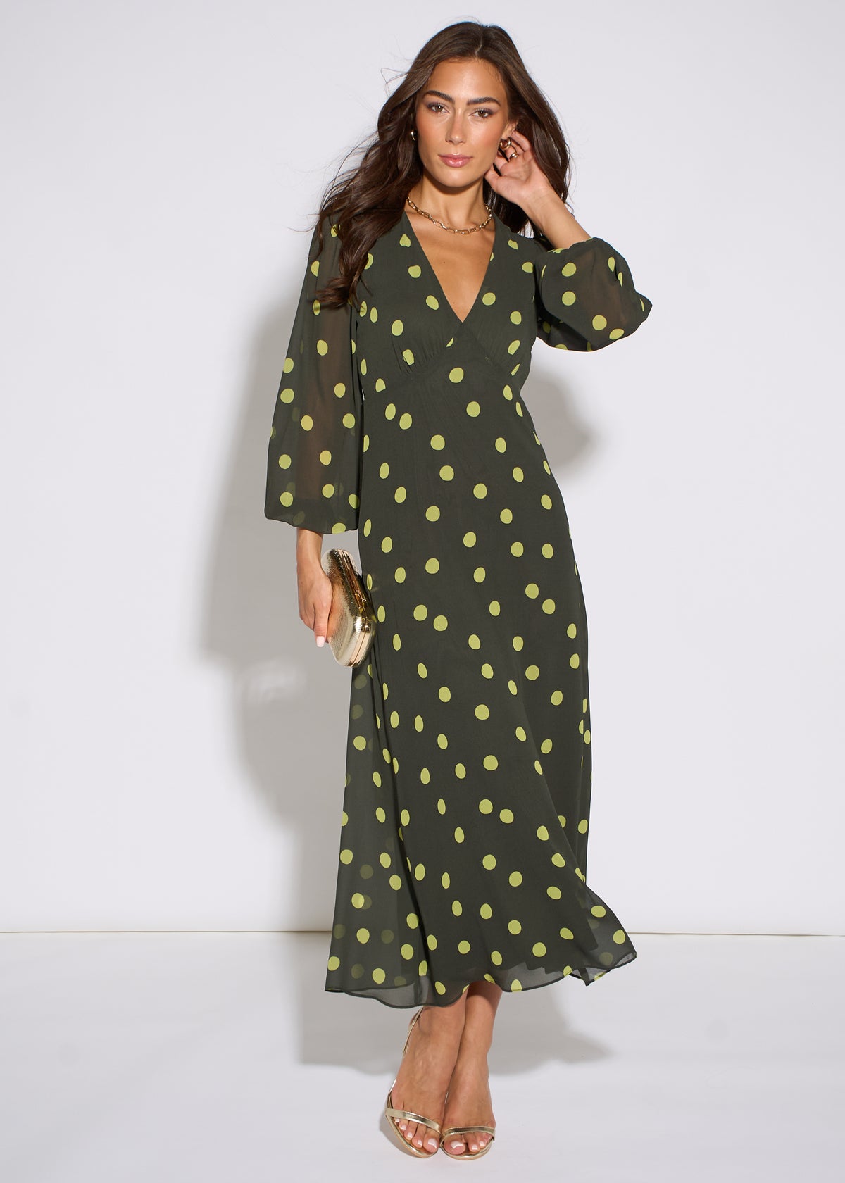 gini london green floral print maxi dress Dresses, Midi & Mini Dresses, Occasion Dresses, Dresses – indian dress