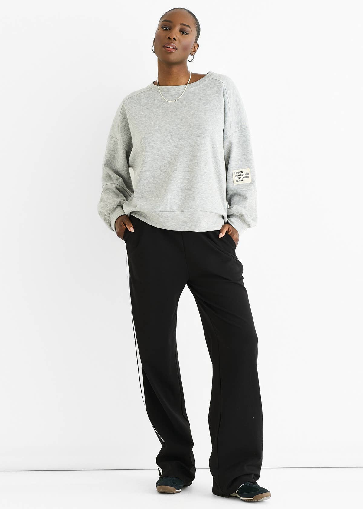 Grey Soft Lightweight Pull Over Jumper